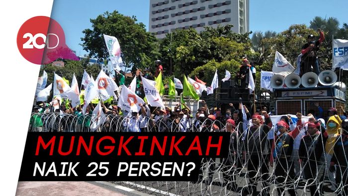 Upah Buruh 2019: Pengusaha Setuju Naik 8%, Buruh Minta 25%