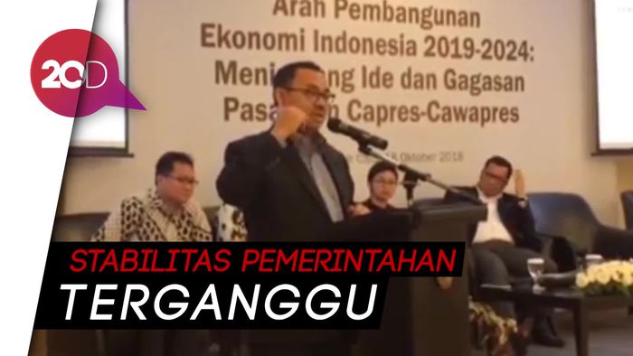 Eks Menteri Sudirman Said Kritisi Bongkar-Pasang Kabinet Kerja