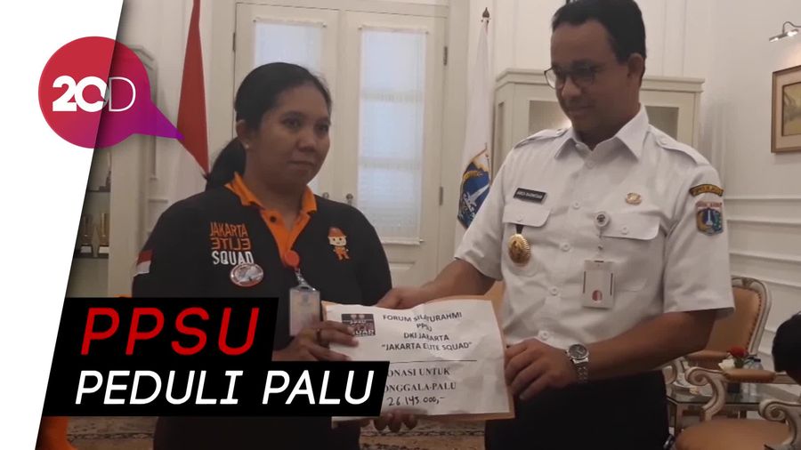 Pasukan Oranye Sumbang Rp 26 Juta untuk Korban Bencana Sulteng