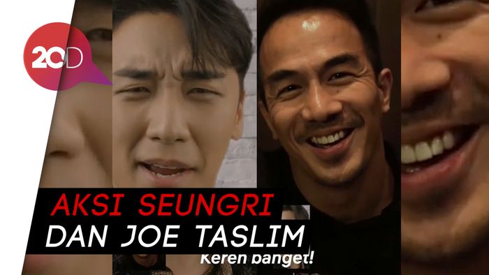 Aksi Seungri Promosikan Film Indonesia The Night Comes For Us