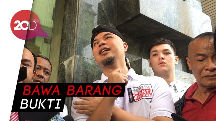Jadi Korban Persekusi, Ahmad Dhani Lapor Ke Bareskrim Polri