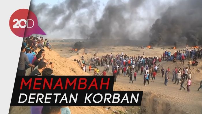 130 Warga Palestina Terluka Diberondong Peluru Israel