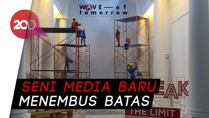 Lihat Karya Seni Teknologi Instagramable Wave of Tomorrow Yuk!