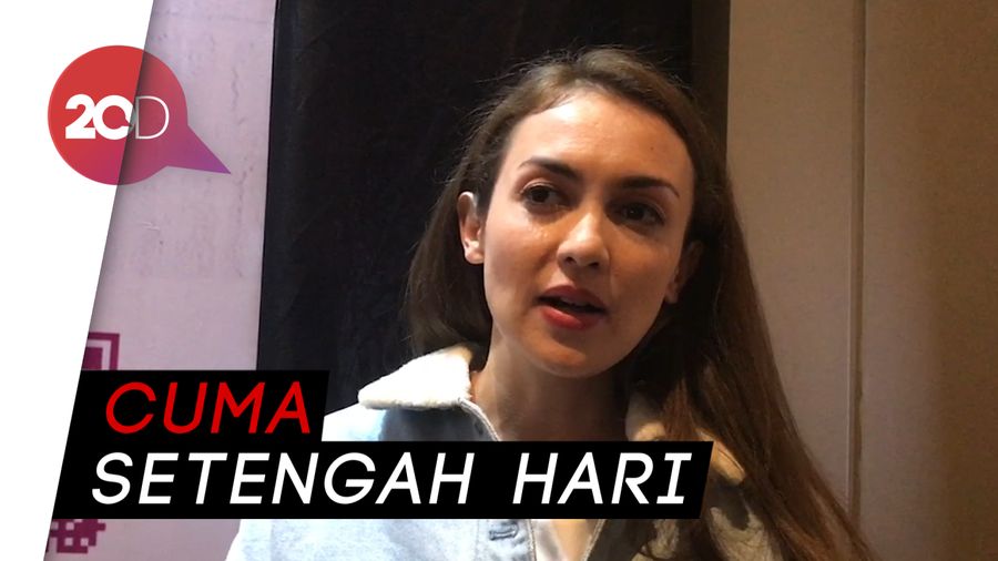Film 3 Dara 2, Syuting Tersingkat Rianti Cartwright