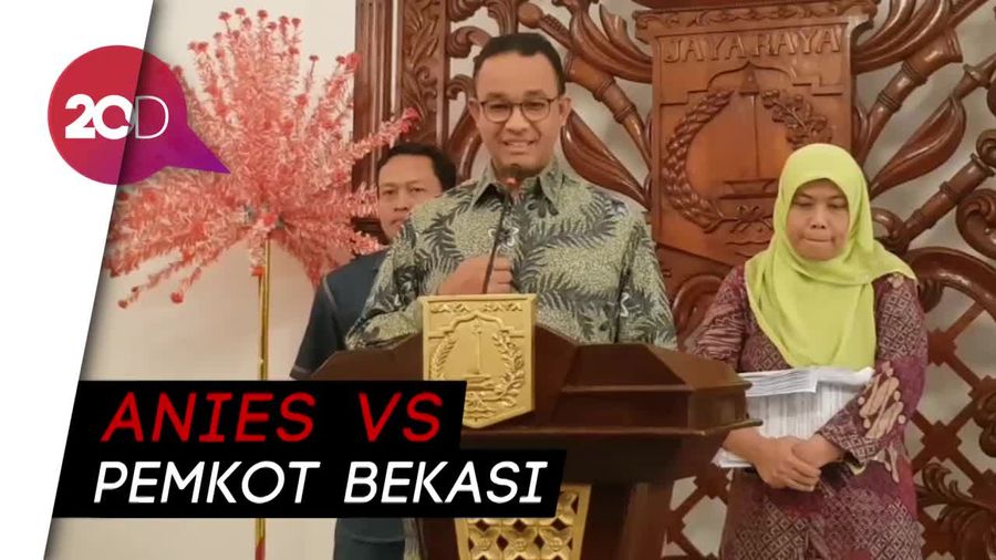 Geramnya Anies ke Pemkot Bekasi soal Sampah
