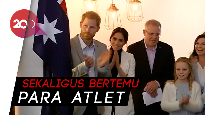 Pangeran Harry dan Meghan Sapa Anak Berkebutuhan Khusus di Sydney