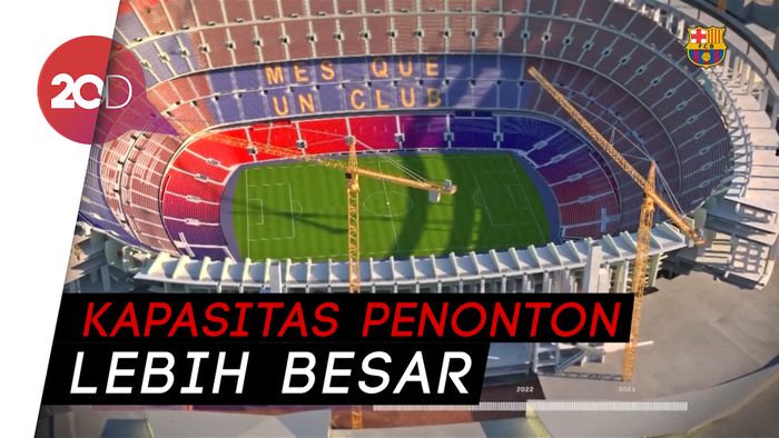 Wajah Baru Stadion Camp Nou