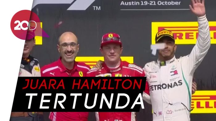 Raikkonen Tercepat di GP Amerika, Hamilton Gagal Selebrasi Juara