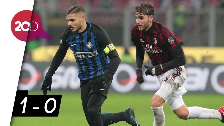 Icardi Buktikan Inter Lebih Perkasa dari Milan