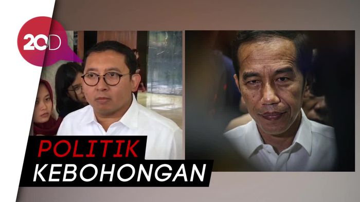 Jokowi Bicara Politik Kebohongan, Fadli: Menyindir Diri Sendiri