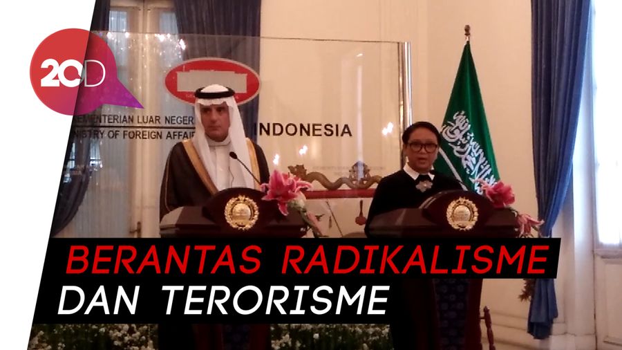 Bertemu Menlu Saudi, Retno Bahas Soal Teroris