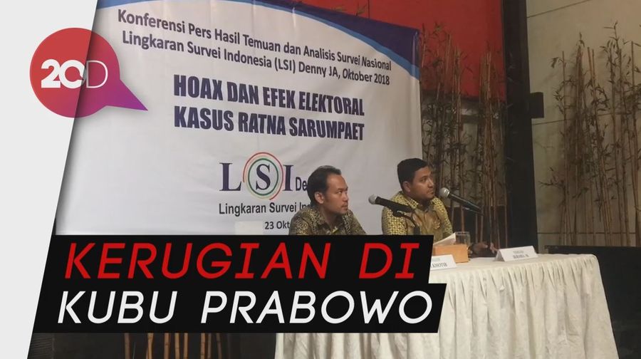 Karena Hoax Ratna, Jokowi Dapat Dukungan dari Swing Voters