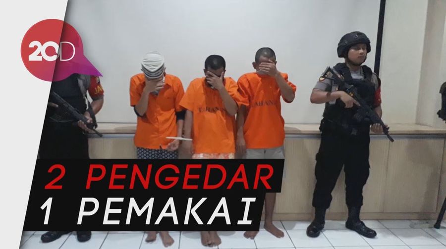 Polisi Ringkus Pengedar Sabu dan Tembakau Gorilla di Cilegon