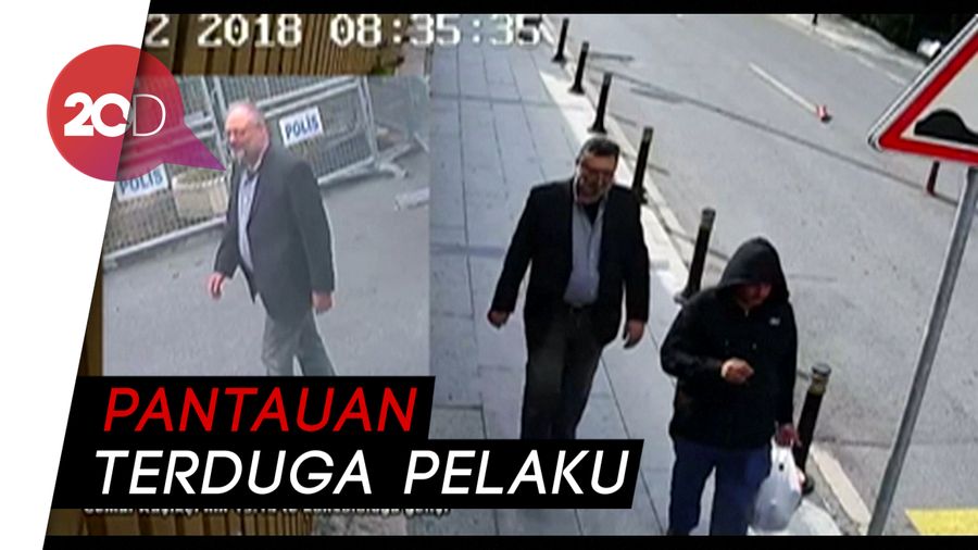 Rekaman Sebelum dan Sesudah Khashoggi Lenyap