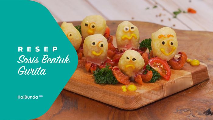 Resep Sosis Bentuk Gurita