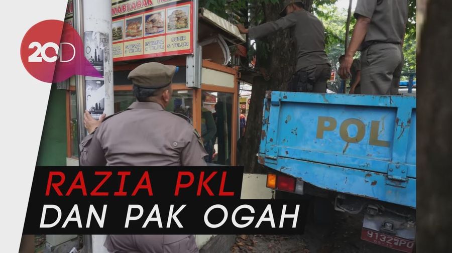  PKL yang Kerap Bikin Macet Jalan Raya Bogor Ditertibkan