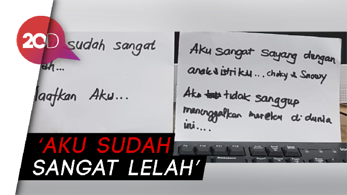 Secarik Surat ‘Wasiat’ di Lokasi Tewasnya 4 Orang Sekeluarga