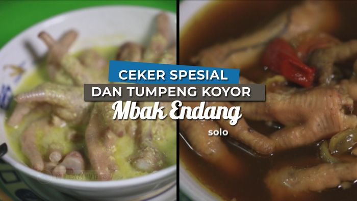 Makanan Serba Ceker Ayam