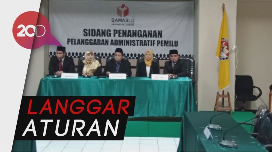Bawaslu DKI Putuskan Videotron Jokowi-Maruf Langgar Aturan