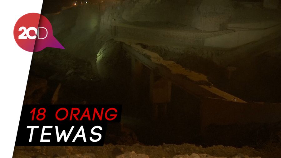Bus Sekolah Tersapu Banjir, Jatuh ke Laut Mati 