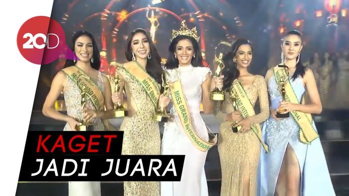 Pemenang Miss Grand International 2018 Pingsan di Panggung
