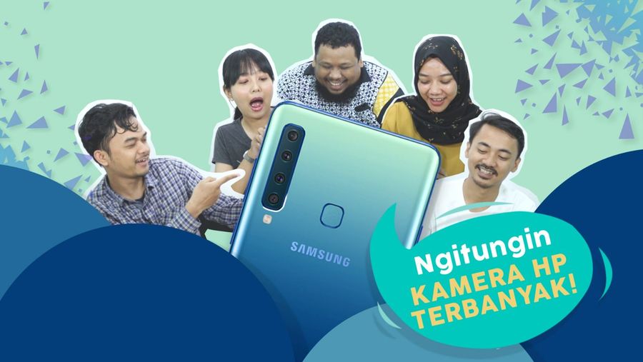 Samsung A9, Smartphone dengan Kamera Belakang Terbanyak di Dunia!