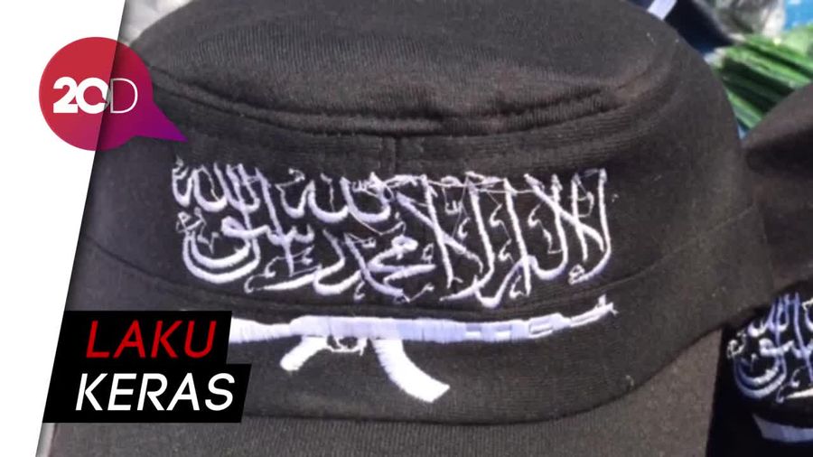 Penjual Atribut Panen Rezeki di Aksi Bela Tauhid