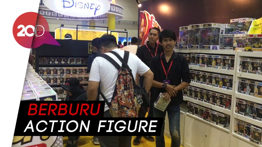Asyiknya Berburu Mainan di Indonesia Comic Con 2018