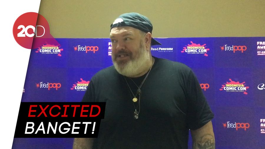 Momen Seru Penggemar Game of Thrones Berjumpa dengan Pemeran Hodor