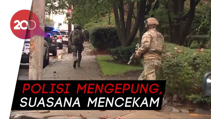Penembakan Brutal di Sinagoga Pittsburgh, 8 Orang Tewas