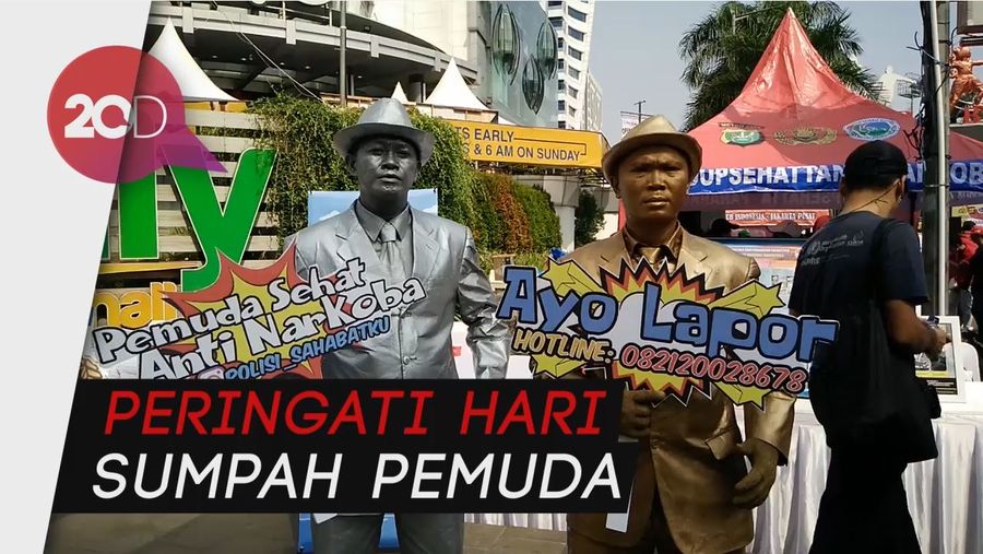 Ada Sosialisasi, Narkoba Dipamerkan di CFD