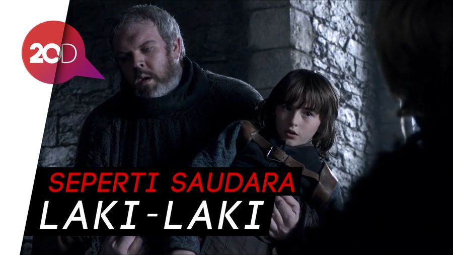 Kedekatan Hodor dan Bran Stark di Kehidupan Nyata