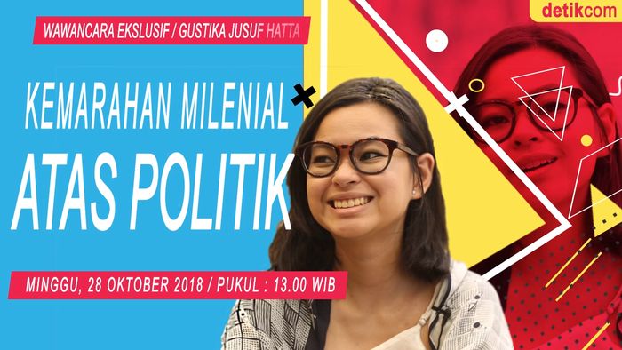 Tonton Blak-blakan Gustika Jusuf Hatta: Kemarahan Milenial Atas Politik
