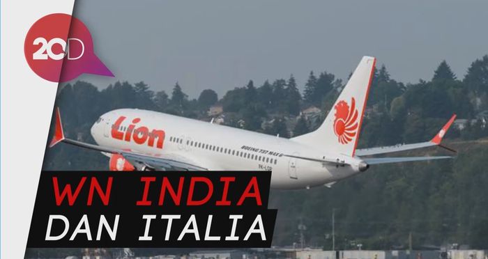 Ada 2 WNA di Pesawat Lion Air JT 610