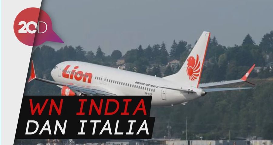 Ada 2 WNA di Pesawat Lion Air JT 610