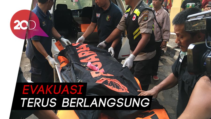 Enam Kantong Jenazah Korban Pesawat Lion Air Tiba di JICT