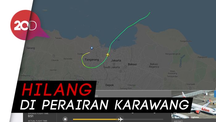 Radar Lion Air JT-610 , dari Soetta hingga Hilang Kontak