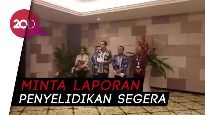 Presiden Jokowi: Tim SAR Sedang Bekerja Keras di Lapangan 