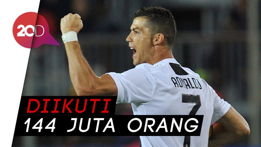 Kalahkan Selena Gomez, CR7 Paling Banyak Difollow di Instagram