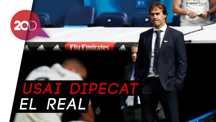 Untaian Kata Perpisahan Lopetegui pada Real Madrid