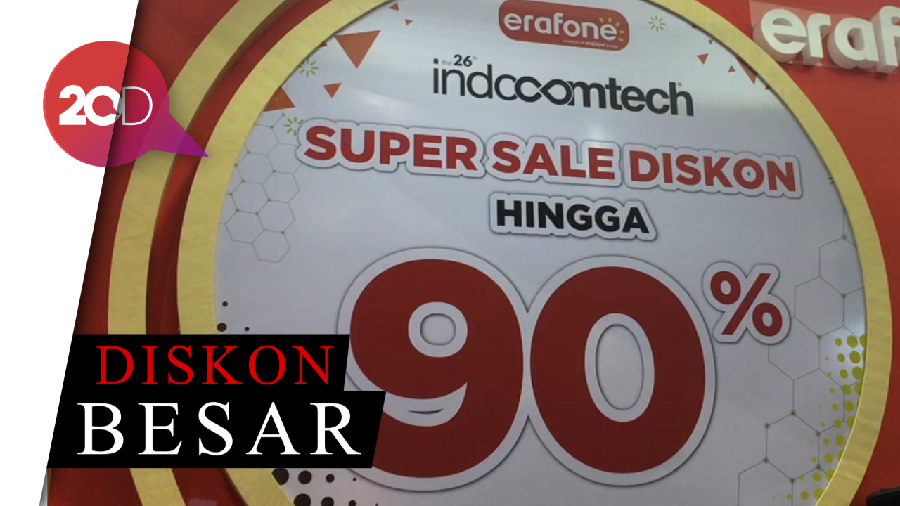 Ada Diskon hingga 90% di Indocomtech 2018
