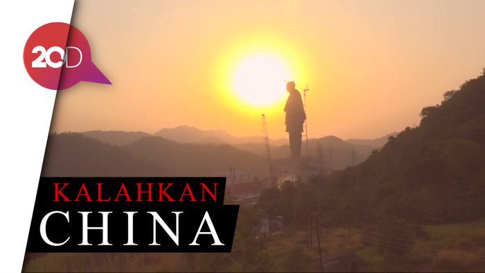 India Resmikan Patung Tertinggi di Dunia