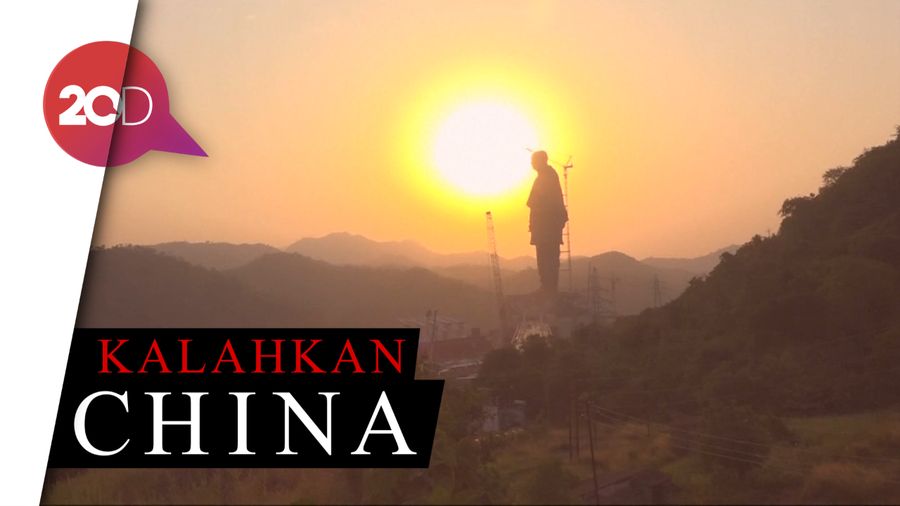 India Resmikan Patung Tertinggi di Dunia