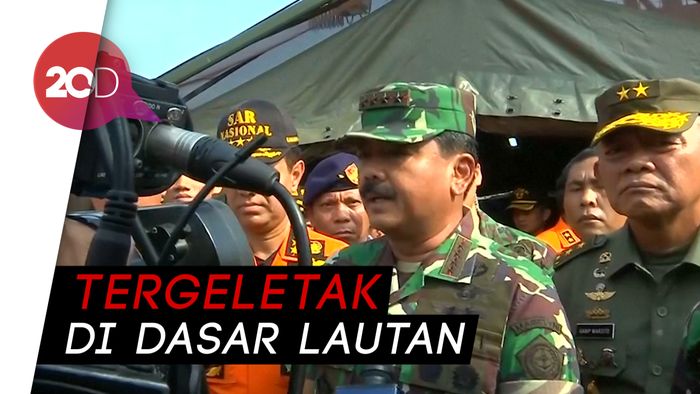 Panglima TNI: Tim Temukan Koordinat Diduga Badan Lion Air JT 610