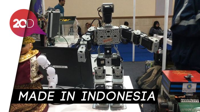 Robot Seni Tari Indonesia Dipamerkan di Indocomtech