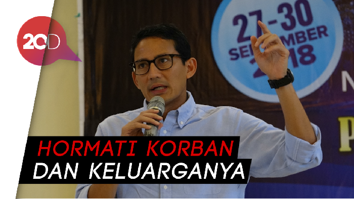Sandi Ajak Masyarakat Bersatu Berantas Hoax Tragedi Lion Air JT 610