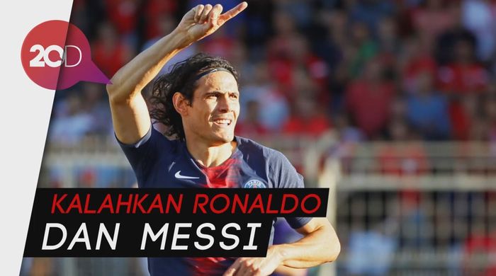 Sepatu Emas Eropa 2018 Milik Edinson Cavani