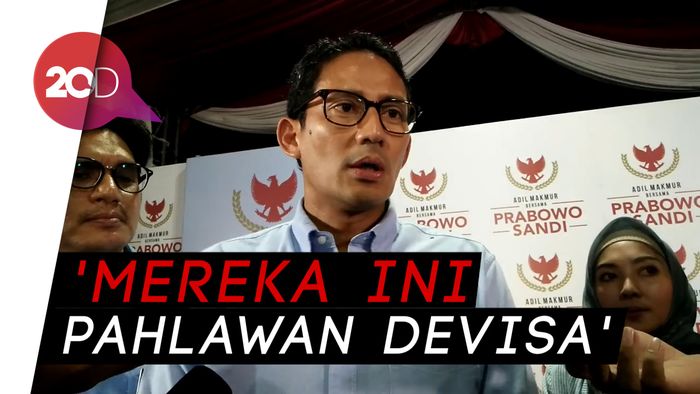 TKI Tuti Dieksekusi, Sandi Singgung Minimnya Lapangan Kerja