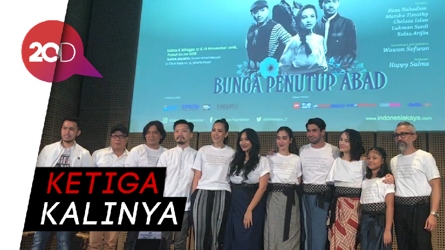 Teater ‘Bunga Penutup Abad’ Digelar Lagi di Panggung Lebih Besar