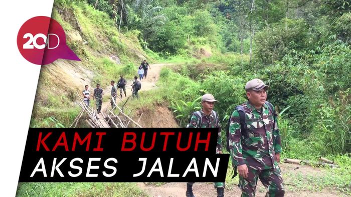 Curhat Warga Perbatasan Indonesia-Malaysia soal Akses Jalan